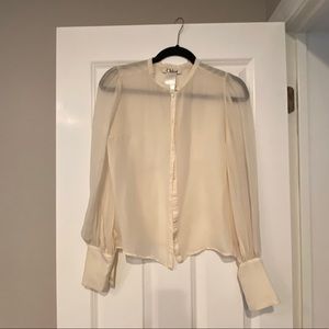 stunning Chloé blouse!